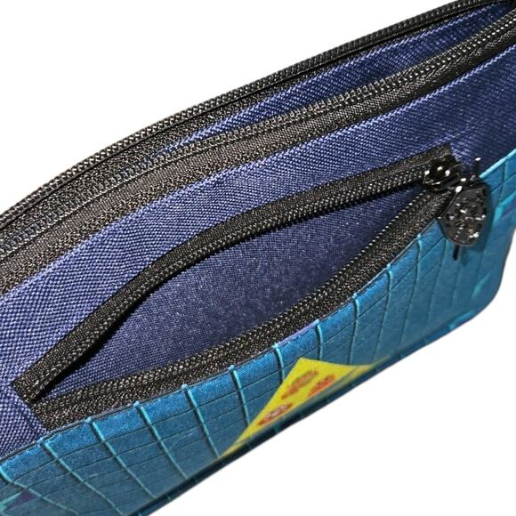 Retro 8 bit Crossbody Bag- FLAWED Gamer Accessory Carry Gift Custom Fabric - Picture 8 of 10